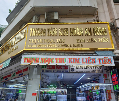 Thi Công Biển Hiệu Tiệm Kim Hoàn