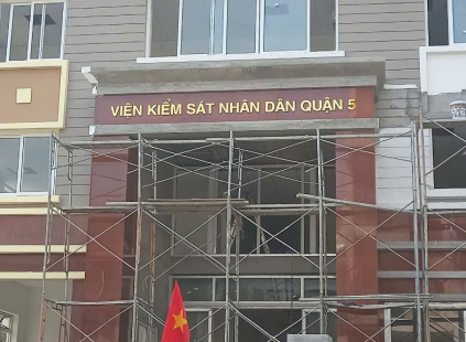 Thi Công Cổng Viện Kiểm Sát Nhân Dân 