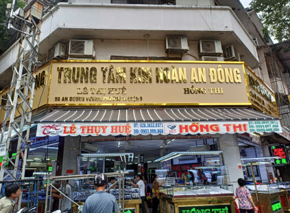 Thi Công Biển Hiệu Tiệm Kim Hoàn