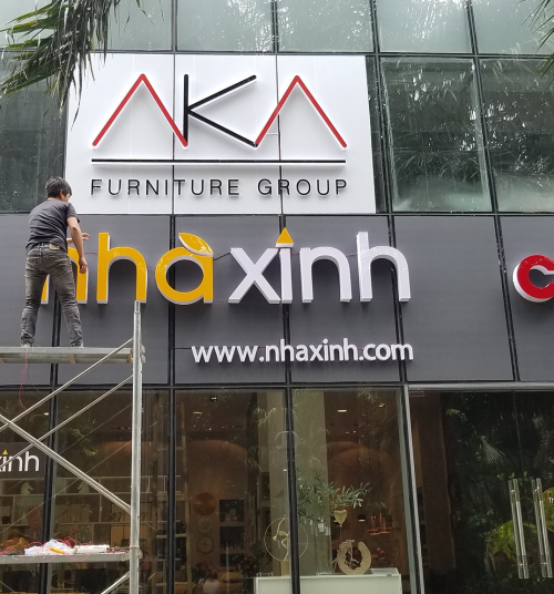 Thi công biển hiệu ở TP Tây Ninh
