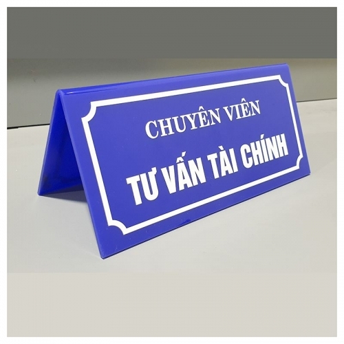 Biển chức danh mica tại Tây Ninh