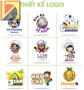 Thiết kế logo quán ăn