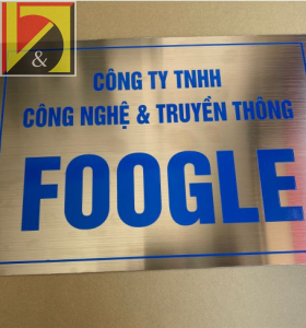 Mẫu biển tên công ty