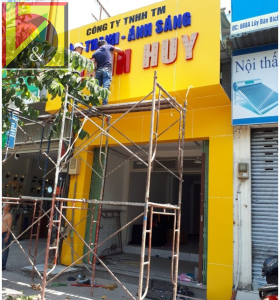 Thi công biển hiệu ở Bến Cầu